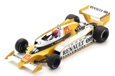 18S590 Renault RS11 No.15 Winner French GP 1979 Jean-Pierre Jabouille 1:18